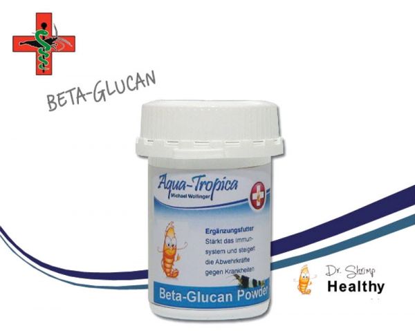 Dr. Shrimp´s Beta-Glucan Powder - Immunsystem Stärkung bei Zwerggarnelen, 45g