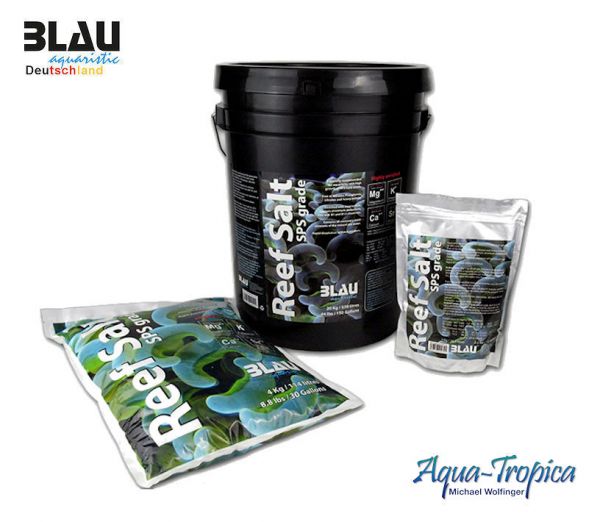 BLAU aquaristic Reef Salz 1, 4 oder 20 kg - Meersalz