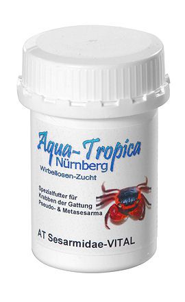 Aqua-Tropica Sesarmidae-VITAL 40g - Krabbenfutter für Pseudo- und Metasesarma Arten