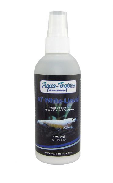 Aqua-Tropica White-Liquid 125 ml - Calcium für Garnelen, Krebse, Schnecken