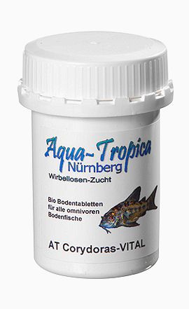 Aqua-Tropica Corydoras-VITAL 40g - Futertabletten für Panzer- und Schwielenwelse